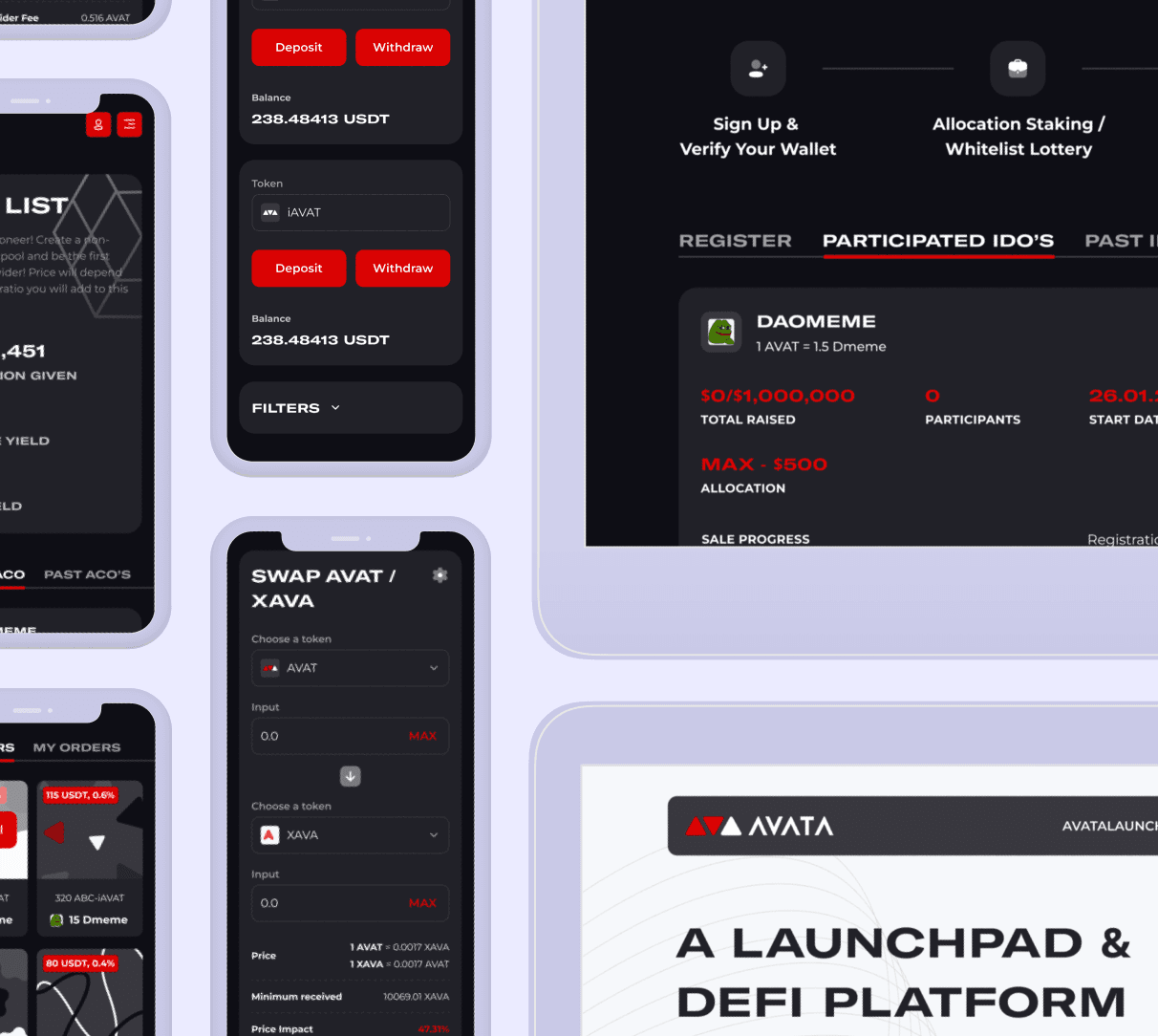 AVATA - The decentralized platform for scaling new projects and tokens on the Avalanche network.
